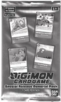 Special Release Memorial Pack (Digimon Promotion Cards)