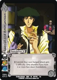 Specialized Ammunition (Cowboy Bebop) — UniVersus Card Value