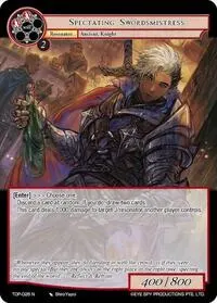 Spectating Swordmistress (Ten Oaths of Protopaterpolis' War)