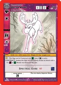 Specter Moose (Nightfall: First Edition) — MetaZoo Card Value