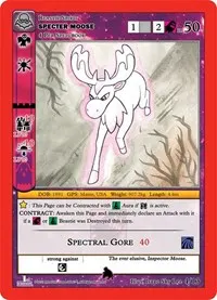 Specter Moose (Nightfall: First Edition Tribal Theme Decks)