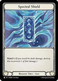 Spectral Shield (Blitz Deck: Part the Mistveil - Enigma) — Flesh & Blood TCG Card Value