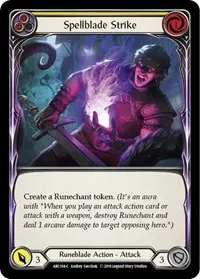 Spellblade Strike Yellow (Arcane Rising)