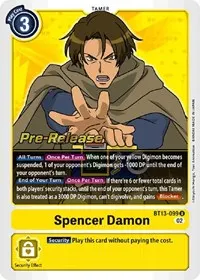 Spencer Damon (Versus Royal Knights Pre-Release Cards)