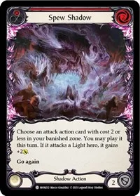 Spew Shadow Red (Monarch) — Flesh & Blood TCG Card Value