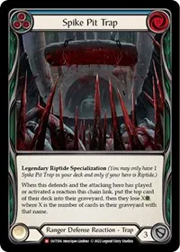 Spike Pit Trap (Outsiders) — Flesh & Blood TCG Card Value