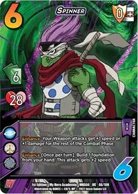Spinner (UniVersus: My Hero Academia: League of Villains)