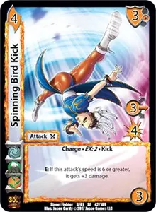 Spinning Bird Kick (Street Fighter CCG)