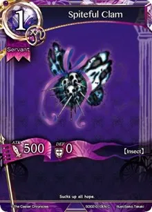 Spiteful Clam (SD02: Arrogant Swallowtail) — The Caster Chronicles Card Value