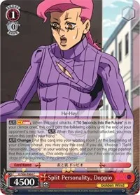Split Personality Doppio (JoJo's Bizarre Adventure: Golden Wind) — Weiss Schwarz Card Value
