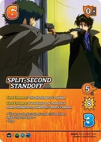 Split Second Standoff Alternate Art (Challenger Series: Cowboy Bebop and Trigun Stampede)