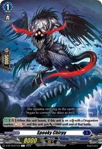 Spooky Chirpy (D-BT10: Dragon Masquerade) — Cardfight Vanguard Card Value