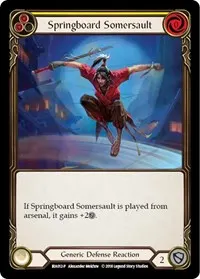 Springboard Somersault (Welcome Deck: Ira)