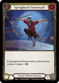 Springboard Somersault (Hero Deck: Rhinar)