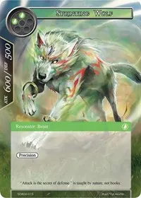 Sprinting Wolf (Alice Origin II Starter Deck)