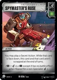 Spymasters Ruse (Titan Masters Attack)