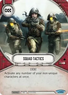 Squad Tactics (Awakenings) — Star Wars Destiny Card Value