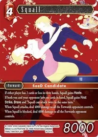 Squall (Emissaries of Light) — Final Fantasy TCG Card Value