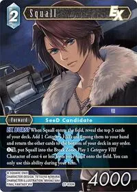 Squall EX (Journey of Discovery) — Final Fantasy TCG Card Value
