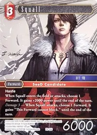 Squall PR 108 (Deck Exclusive Cards)