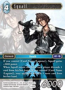 Squall Rare (Opus I) — Final Fantasy TCG Card Value