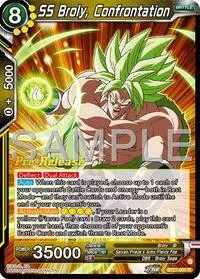 SS Broly Confrontation (History of Z Pre-Release Cards)