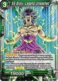 SS Broly Legend Unleashed (Assault of the Saiyans Pre-Release Cards)