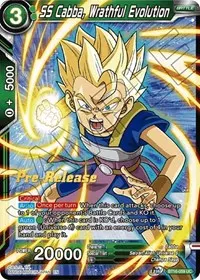 SS Cabba Wrathful Evolution (Realm of the Gods Pre-Release Cards)