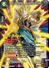SS Gotenks Surging Strike (Supreme Rivalry Pre-Release Cards)