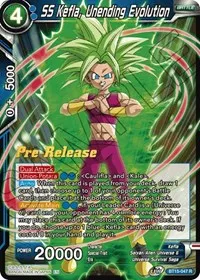 SS Kefla Unending Evolution (Saiyan Showdown Pre-Release Cards) — Dragon Ball Super CCG Card Value
