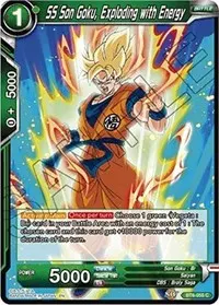 SS Son Goku Exploding with Energy (Destroyer Kings)