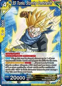 SS Trunks Stunning Combination (Legend of the Dragon Balls Pre-Release Cards) — Dragon Ball Super CCG Card Value