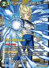 SS Vegeta Trusted Ally (Supreme Rivalry Pre-Release Cards)