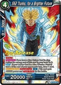 SS2 Trunks for a Brighter Future (Rise of the Unison Warrior Pre-Release Cards)