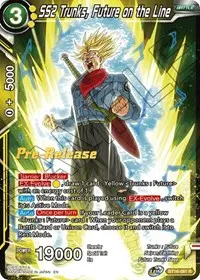 SS2 Trunks Future on the Line (Realm of the Gods Pre-Release Cards)