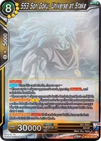 SS3 Son Goku Universe at Stake Hologram (Power Absorbed)