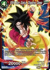 SS4 Son Goku Digging Deep (Dawn of the Z-Legends)