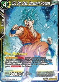 SSB Son Goku Unceasing Progress (Wild Resurgence Pre-Release Cards)