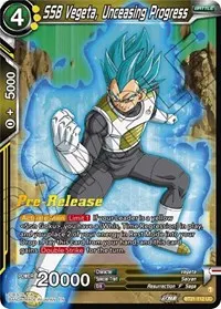 SSB Vegeta Unceasing Progress (Wild Resurgence Pre-Release Cards)