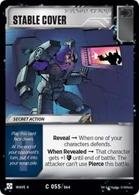 Stable Cover (War for Cybertron: Siege II)