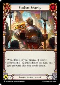 Stadium Security Blue (Compendium of Rathe) — Flesh & Blood TCG Card Value