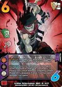 Stain (UniVersus: My Hero Academia: Crimson Rampage)