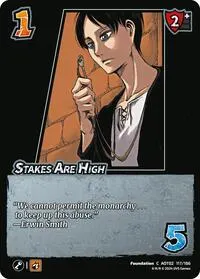 Stakes Are High (Attack On Titan: Origins of Power)