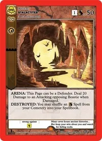 Stalactites (Nightfall: First Edition) — MetaZoo Card Value