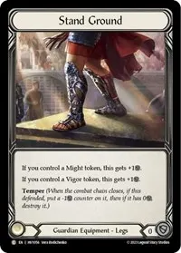 stand ground (Heavy Hitters)