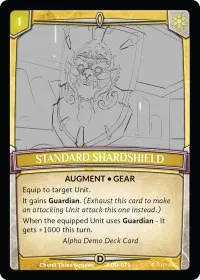 Standard Shardshield (Alpha Demo Intro Decks)