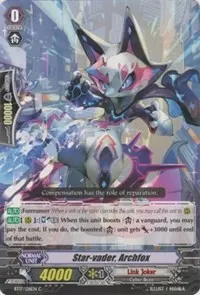 Star vader Archfox (BT17: Blazing Perdition ver.E)