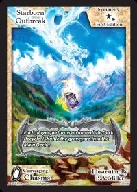 Starborn Outbreak (Converging Chasms) — Exodus TCG Card Value