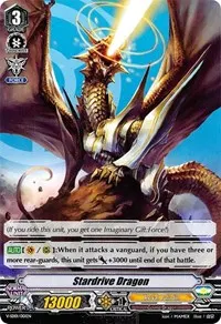 Stardrive Dragon (V Start Deck 01: 2018 Free Experience Deck "Royal Paladin")