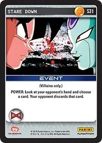 Stare Down (Panini: Evolution) — Dragon Ball Z TCG Card Value